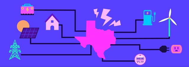 Why is the wholesale energy market in Texas unstable? 